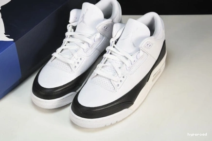 Hyperoad WHITE FRAGMENT JORDAN BLACK AIR 3 0828